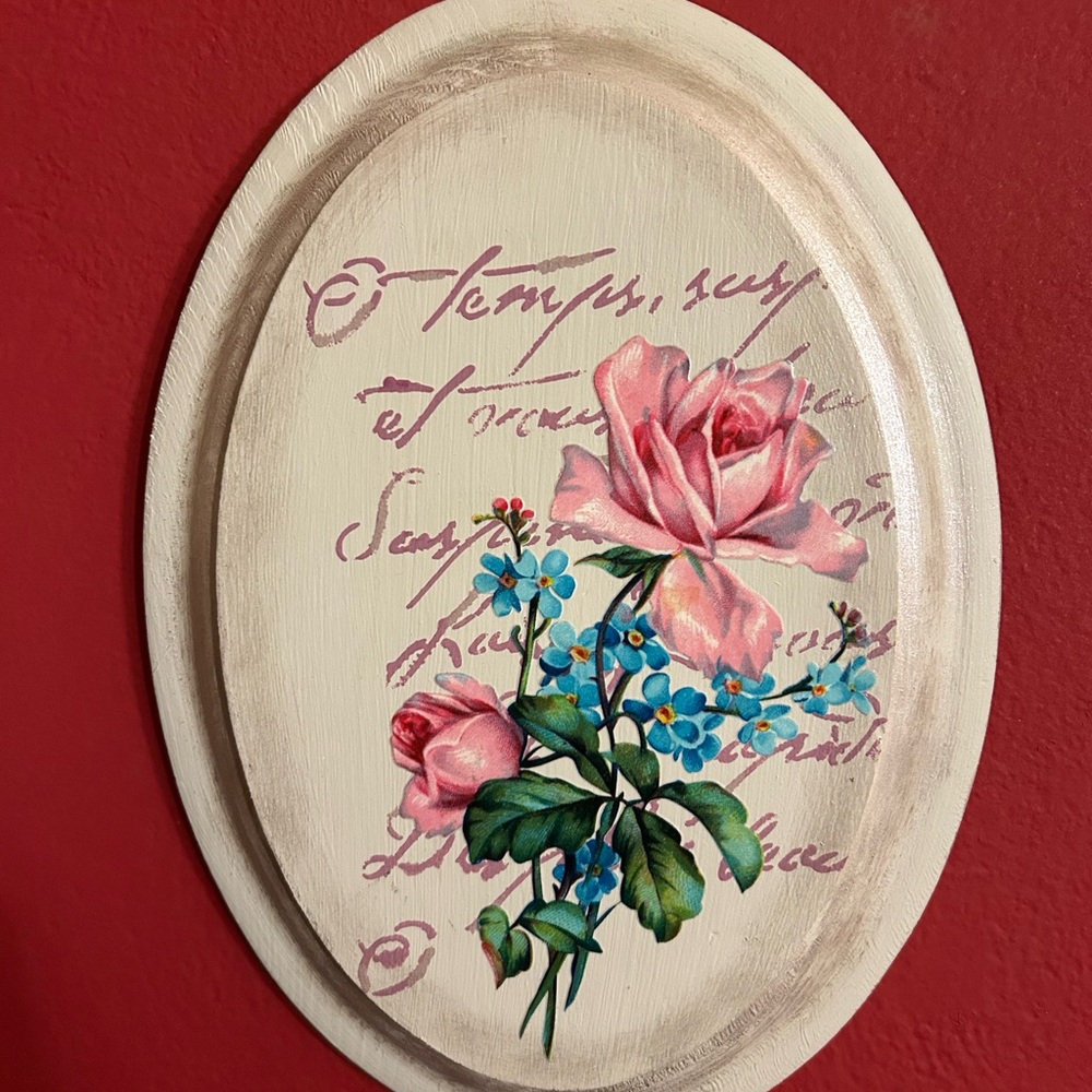 Shabby chic French Style original wall Art by The Vintage Angel 😇